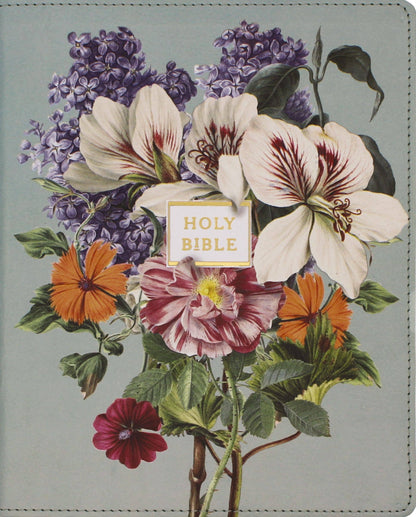 Bible LP Leathersoft Sage Floral