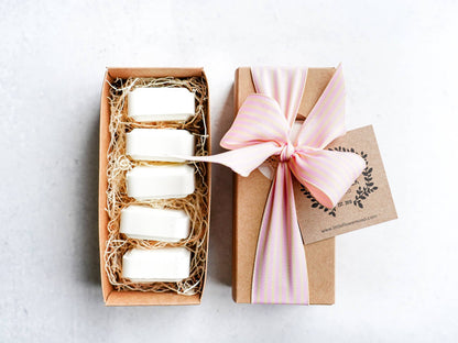 The Little Flower Soap Co - Valentines Shower Steamers Gift Set of 5 Menthol gift