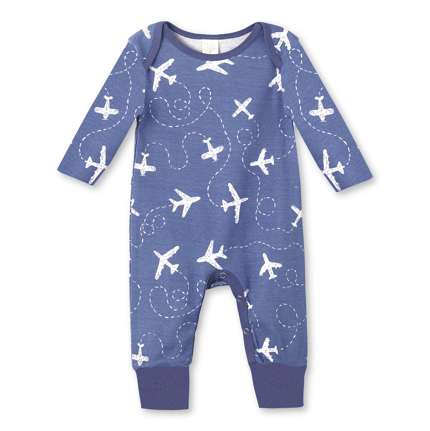 Baby Boy Airplane Romper – Cotton One-Piece