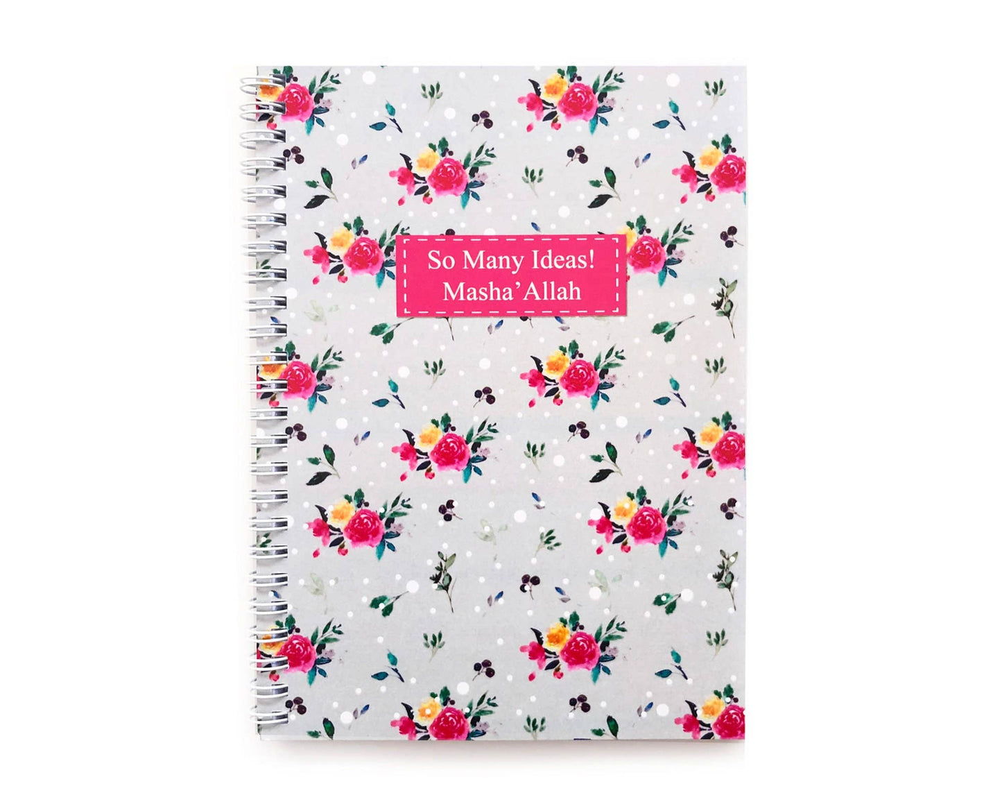 Islamic Moments - So Many Ideas Masha'Allah Notebook, Islamic A5 Notebook Plan