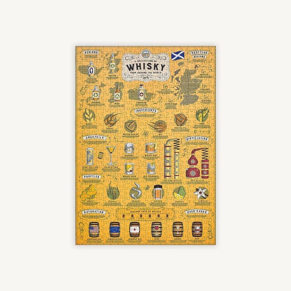 Whisky Lover's 500 Piece Jigsaw Puzzle