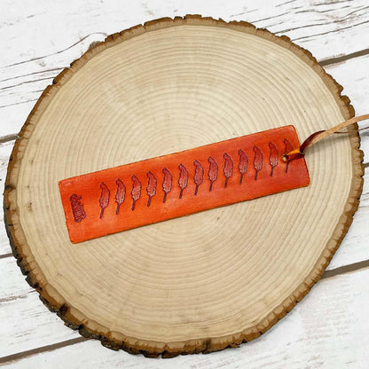 Containers Of Creativity - Quote Leather Bookmarks