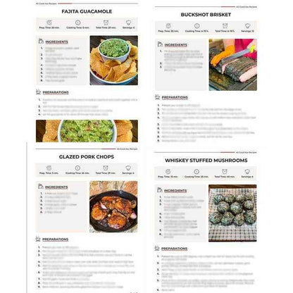40 Good ASS Recipes ™ Cookbook - Grilling, Baking, BBQ, Fry