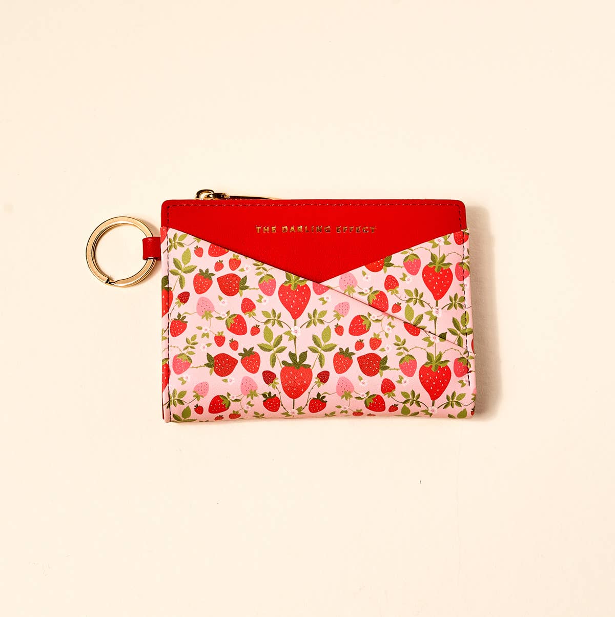 The Darling Effect - Luxe Pocket Wallet-Strawberry Fields
