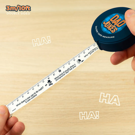 DAD JOKES TAPE MEASURE