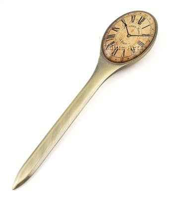 Vintage Clock Letter Opener