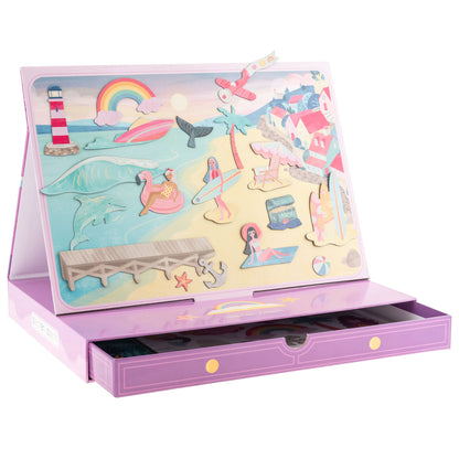 Magnetic Scene Drawer Toy Set for Kids