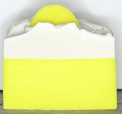 Lemon Sugar Soap Handmade Cold Process Vegan Soap