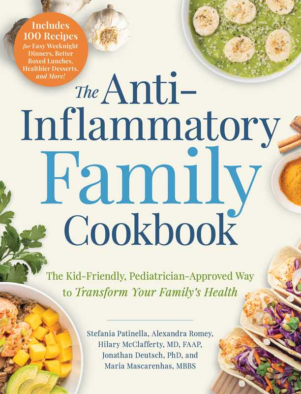 Anti-Inflammatory Family Cookbook by Stefania Patinella