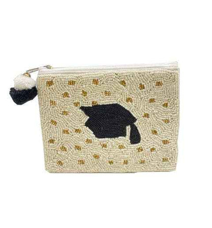 Graduation Beaded Coin Purse LAC-CP-1093