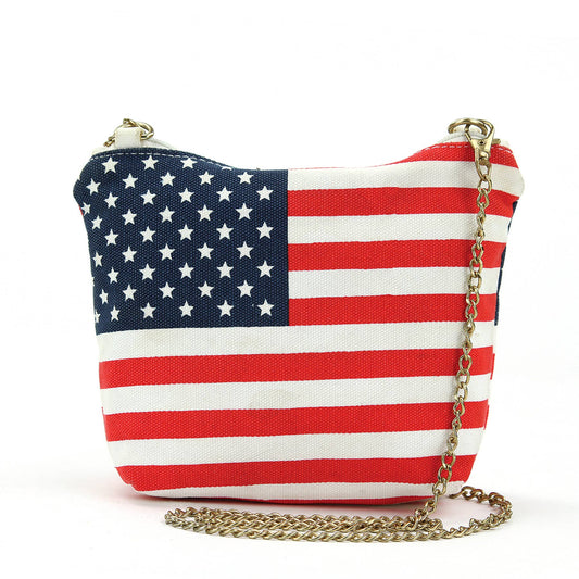 COMECO INC - American Flag Crossbody Bag