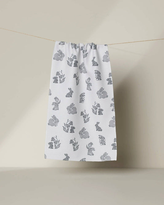 Bunny Dots Bar Towel