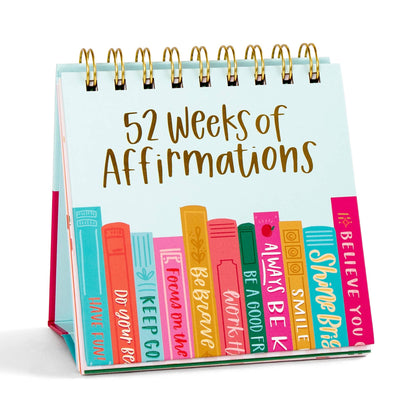 52 Weeks of Affirmations Desk Flip Calendar