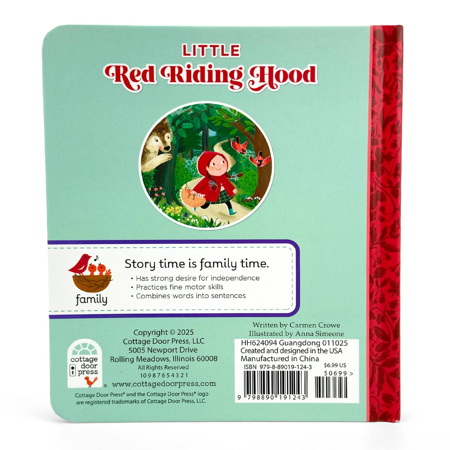 Little Red Riding Hood Keepsake Board Book