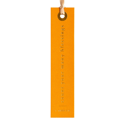 Count Your Many Blessings Scripture Bookmark