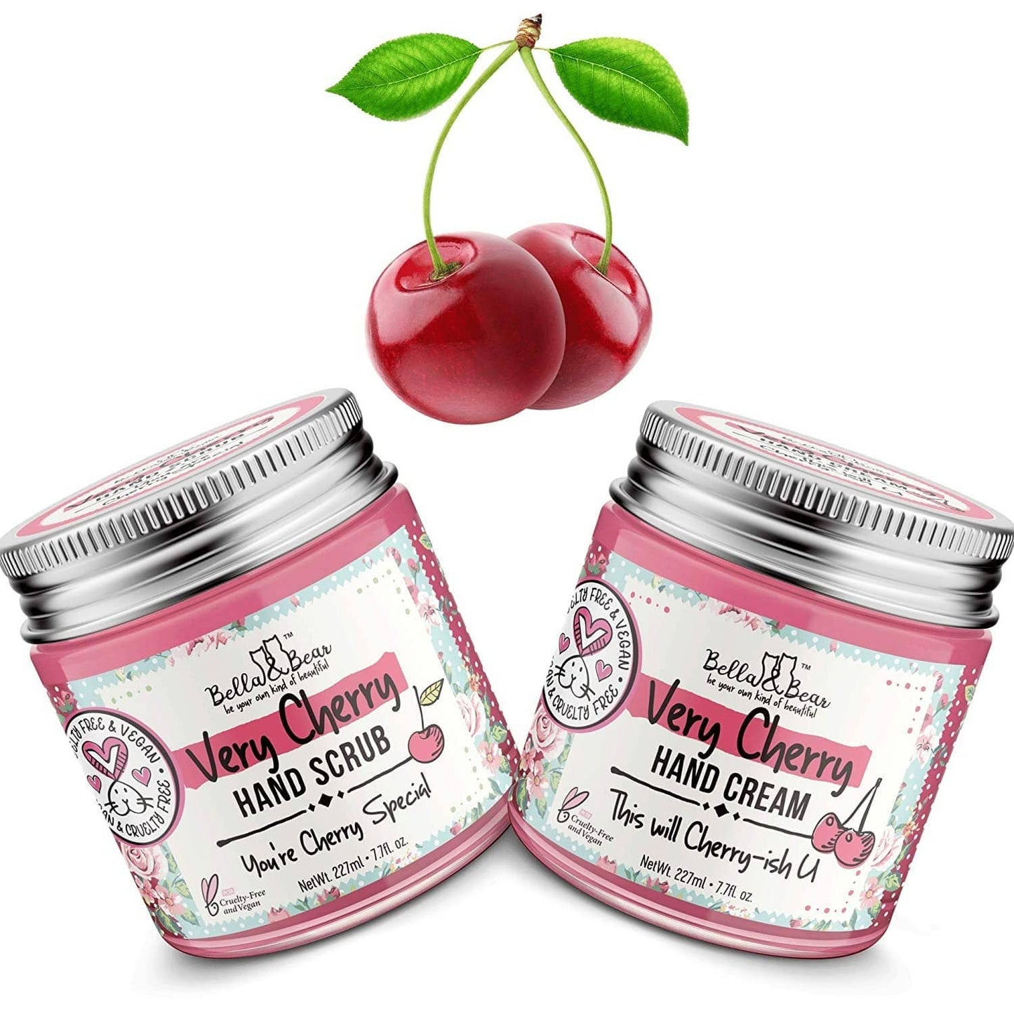 Exfoliante de manos Very Cherry con humectante 6.7 oz