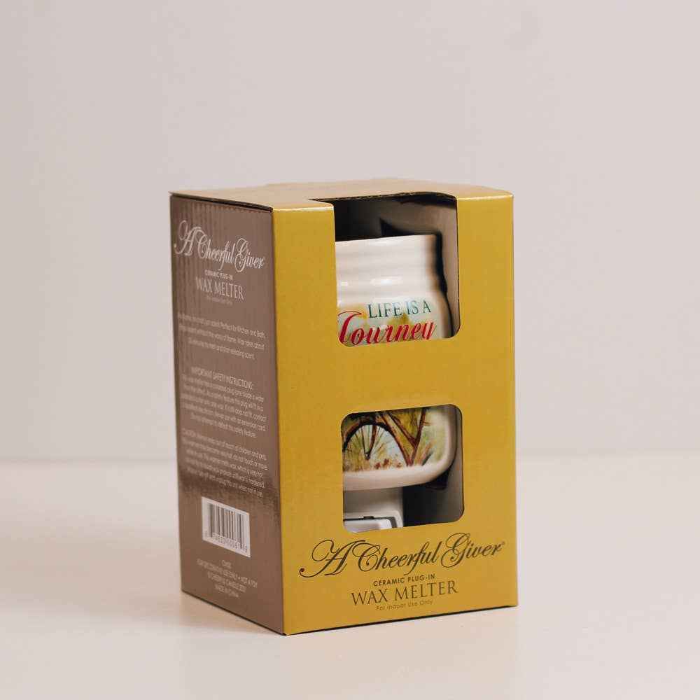 Life Is A Journey Plug-In Wax Melter by ACG