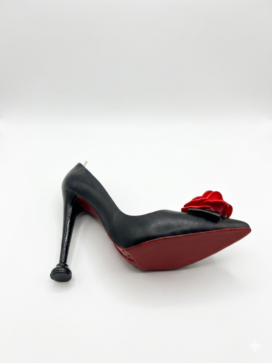 Moulin Rouge Stiletto Heel: Red