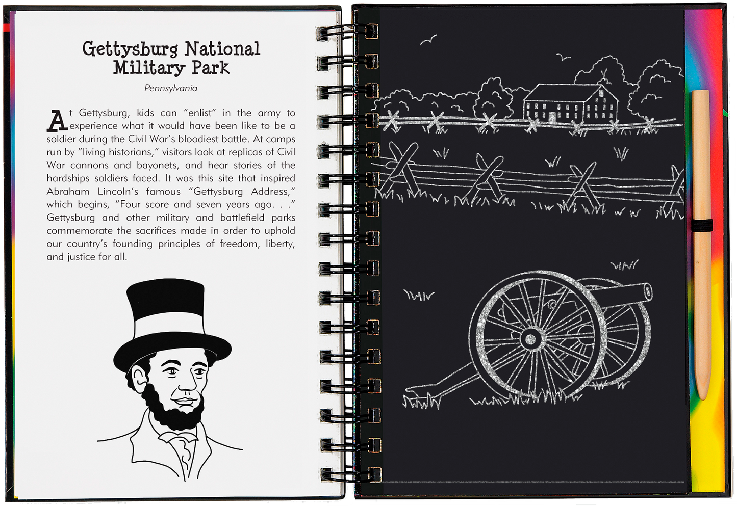 Parques Nacionales Scratch &amp; Sketch™