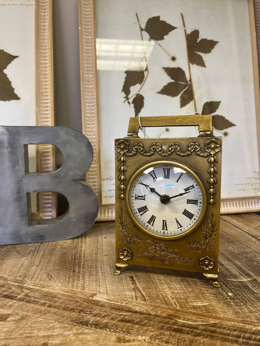 VINTAGE TABLE TOP CLOCK