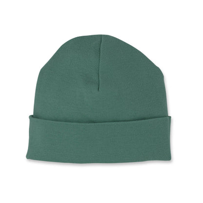 Baby's Christmas Red & Green Cotton Hats: Green / NB-3M