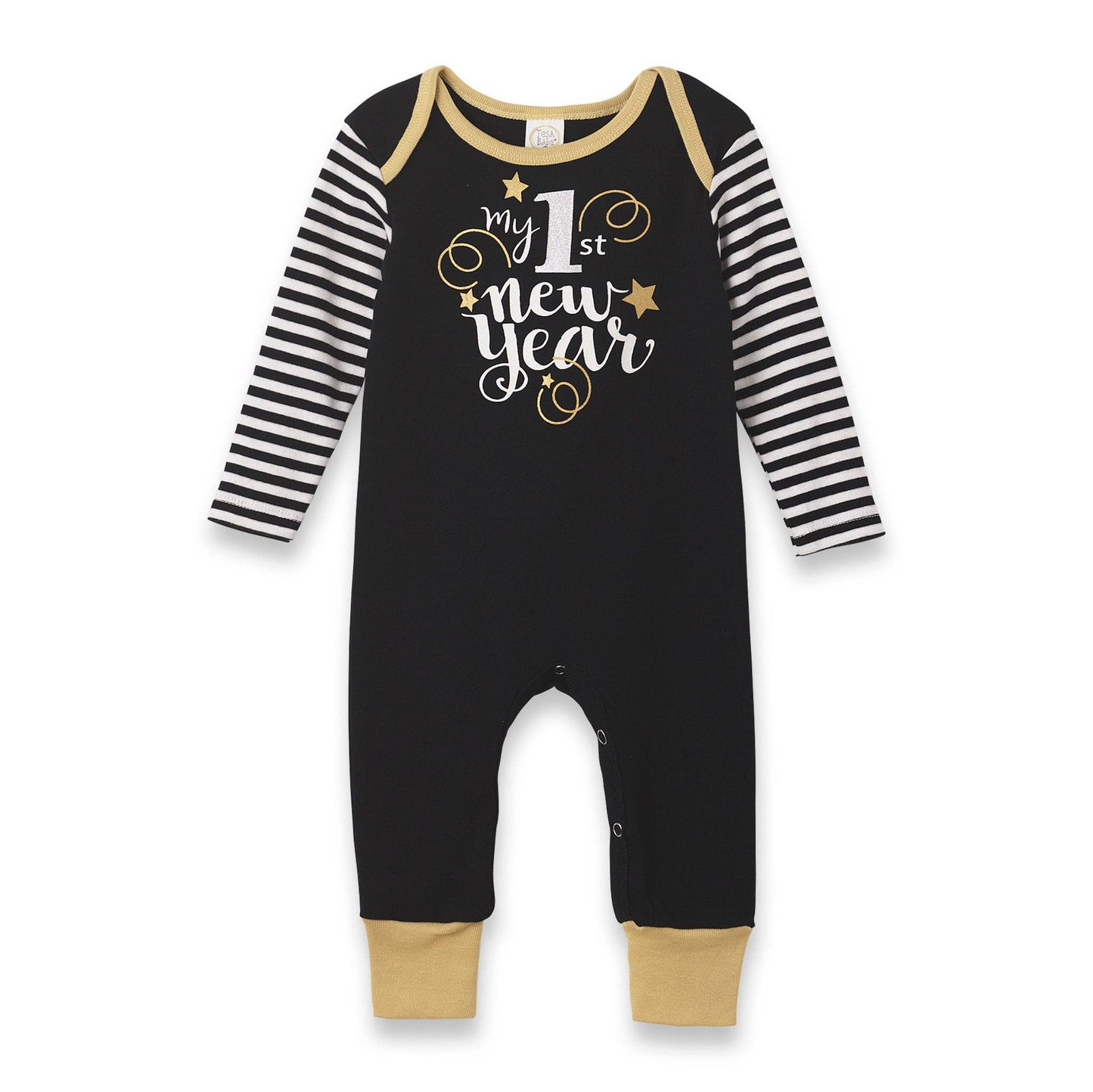 Baby's "My 1st New Year" Cotton Romper