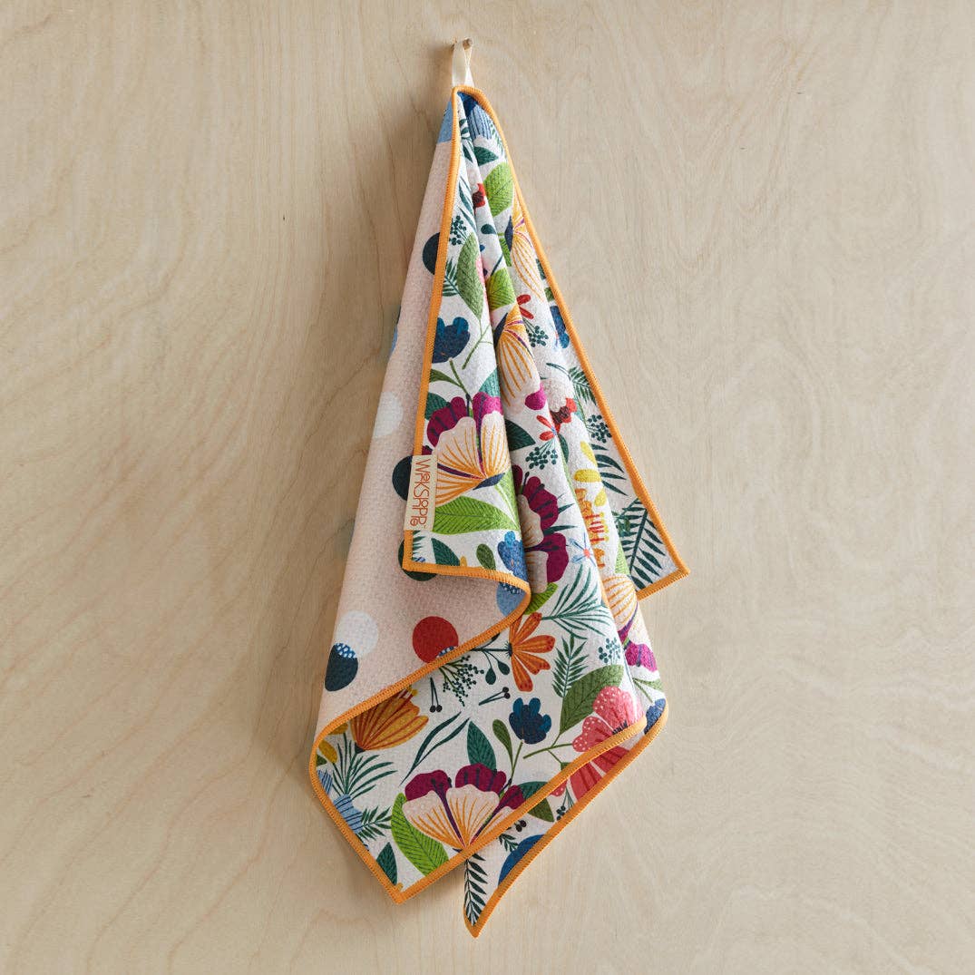 Fields Of Flowers Microfiber Hand Towel