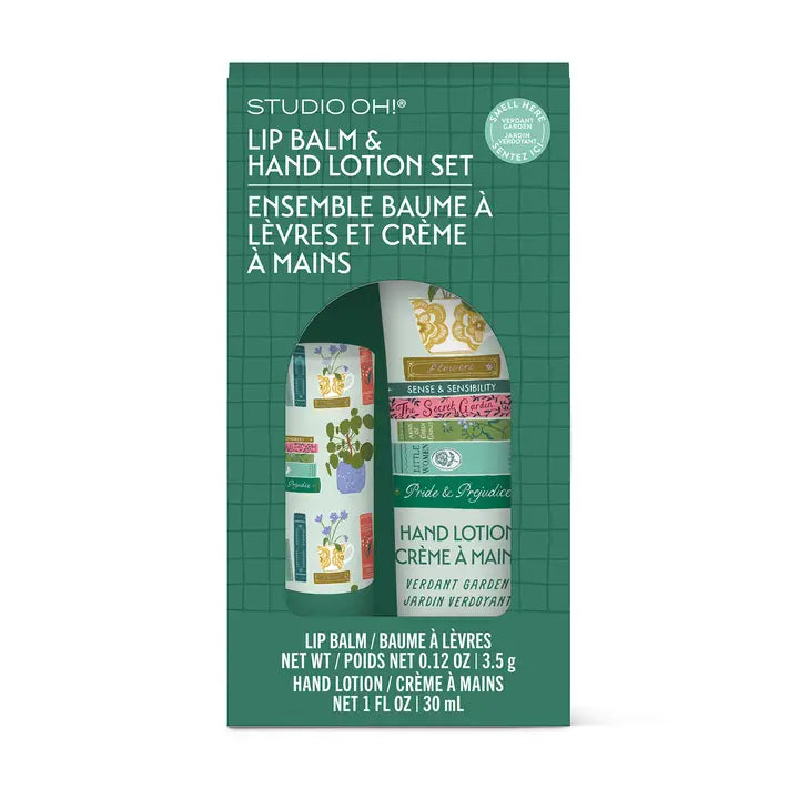 Cozy Reads Lip Balm & Hand Lotion Set