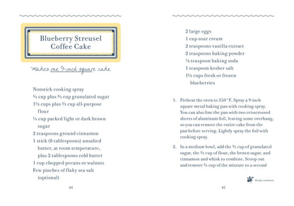 Blueberries for Sal Cookbook