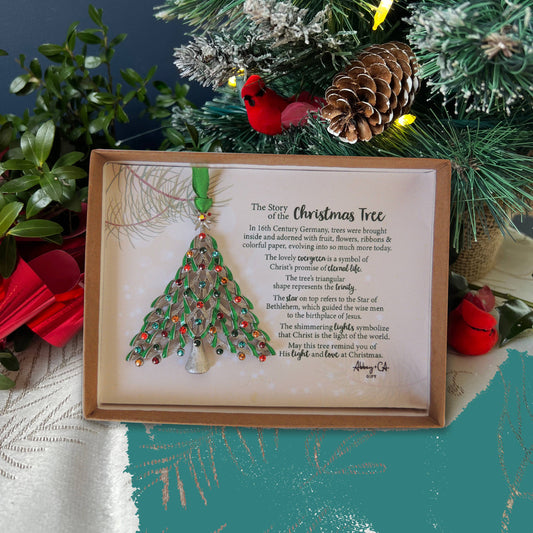 Christmas Tree Story Ornament