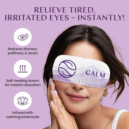 body restore - Lavender Steam Eye Mask (5 pack)