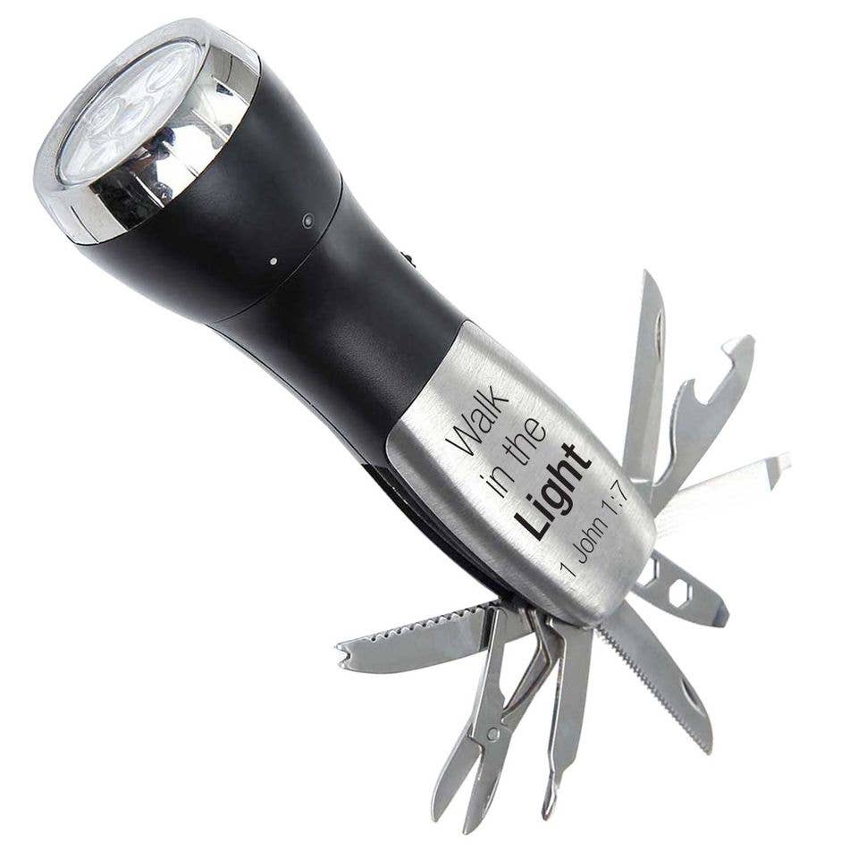 Divinity Boutique - Man of God: 10 Function Flashlight Survival Tool