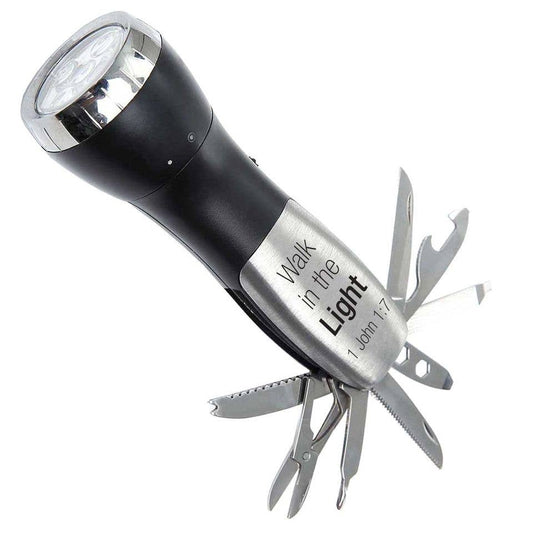 Divinity Boutique - Man of God: 10 Function Flashlight Survival Tool