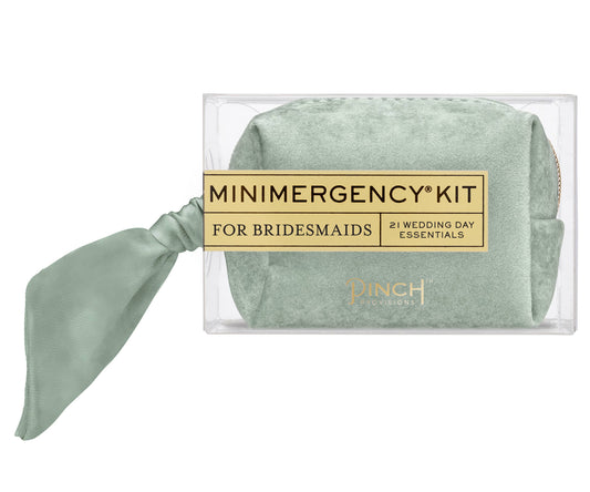 Kit de miniemergencia de terciopelo para damas de honor