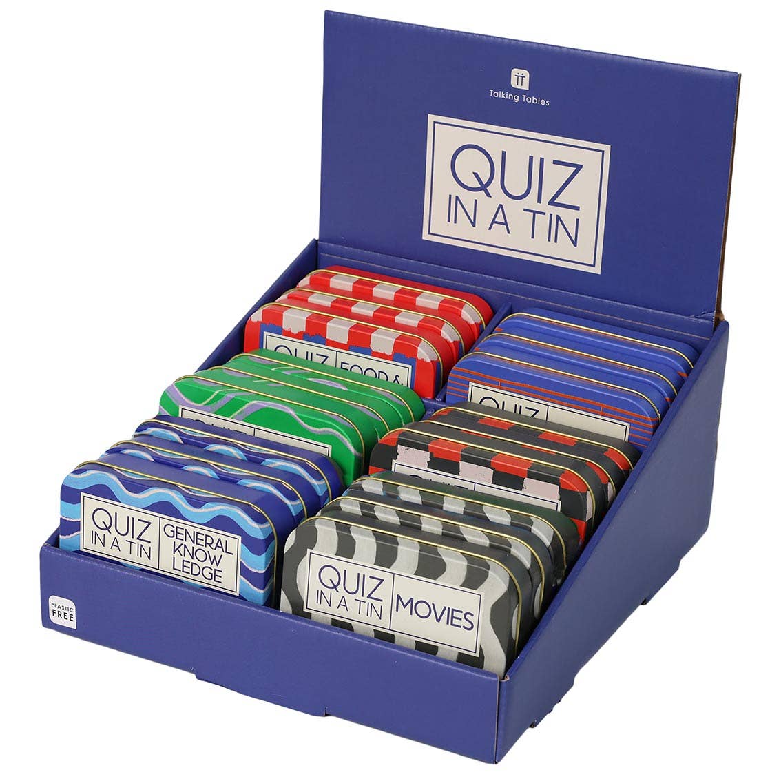 Quiz in a Tin - 6 Games - Sold Seperately