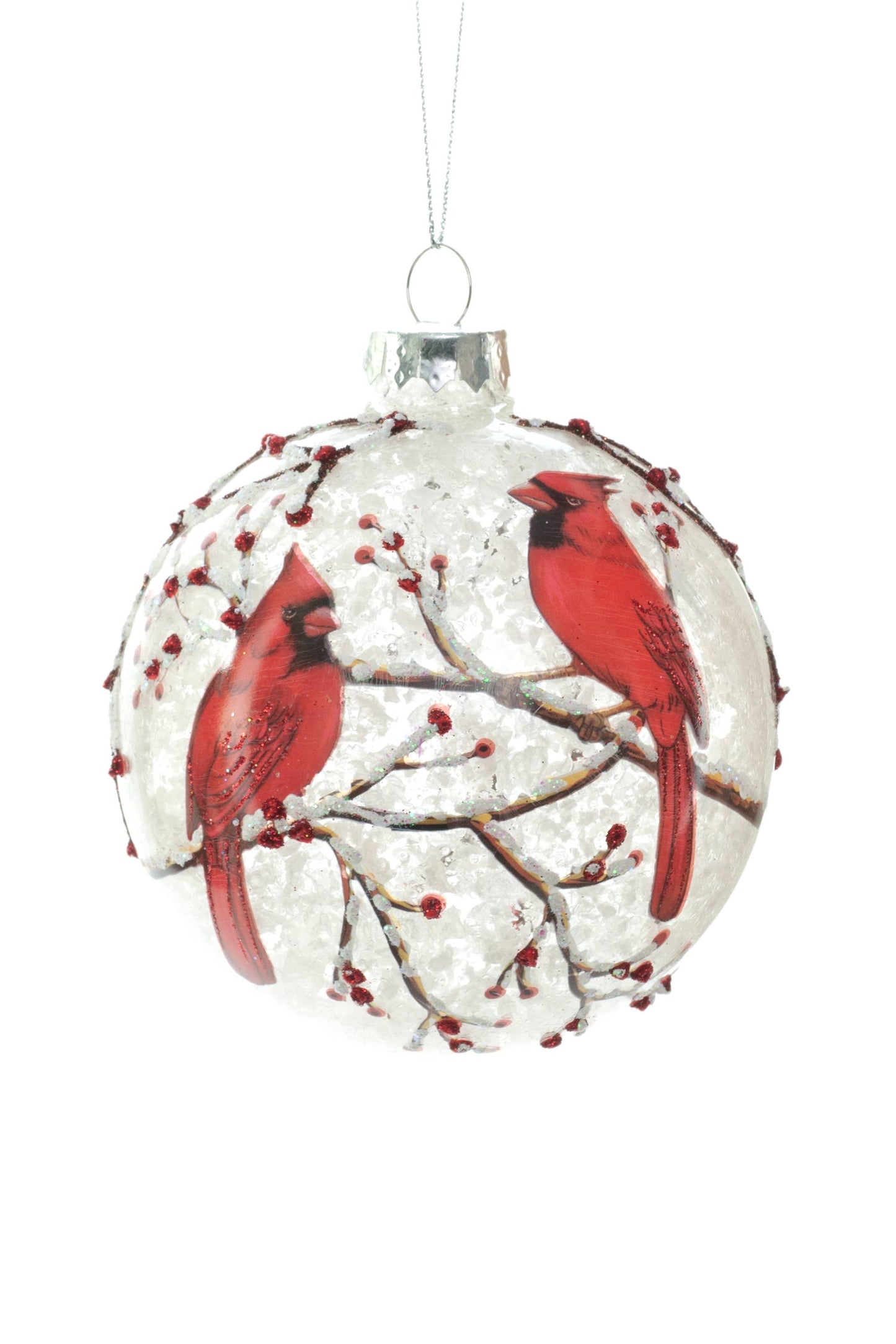 Clear Hanging Glass Ball