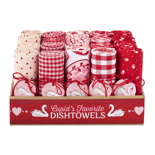 Cupid's Favorite Assorted Dishtowels- assorted-sold seperatly