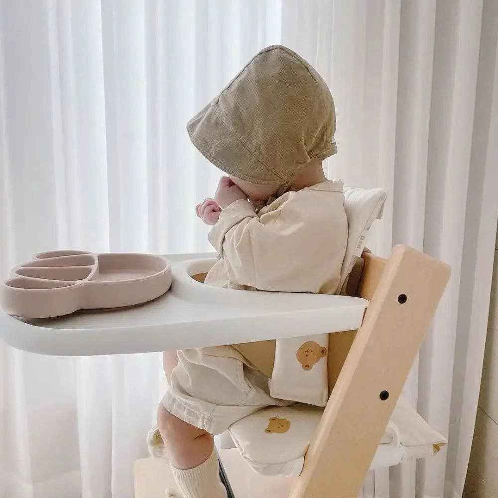 Baby Dining Chair Cushion: Bear