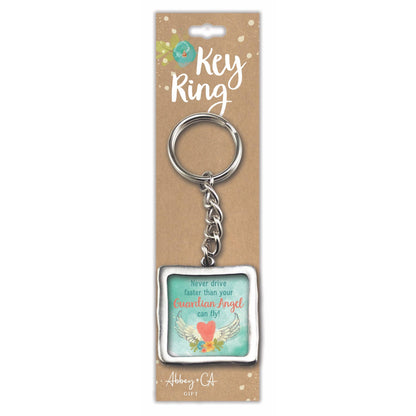 Square Key Rings -Assorted