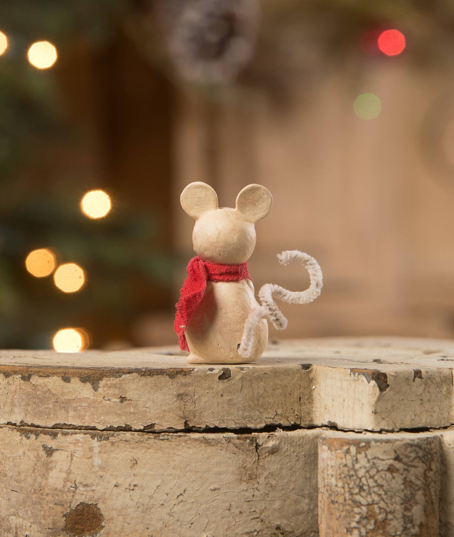 Bethany Lowe Designs - Little Mouse With Gift