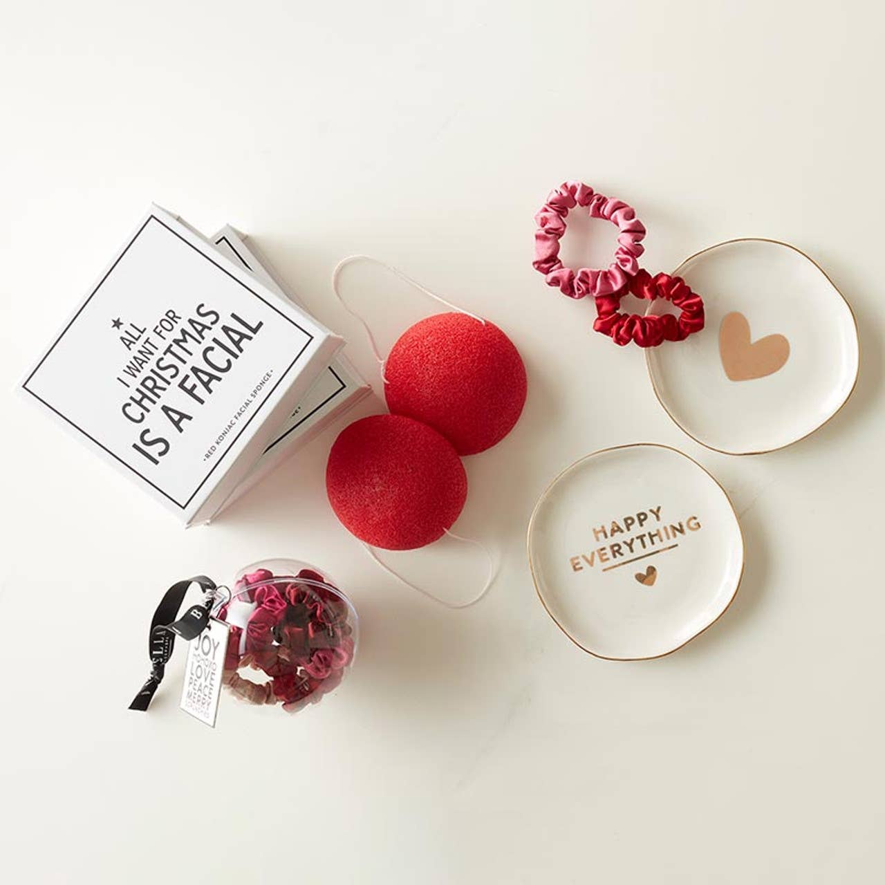 Red Konjac Facial Sponge Book Box