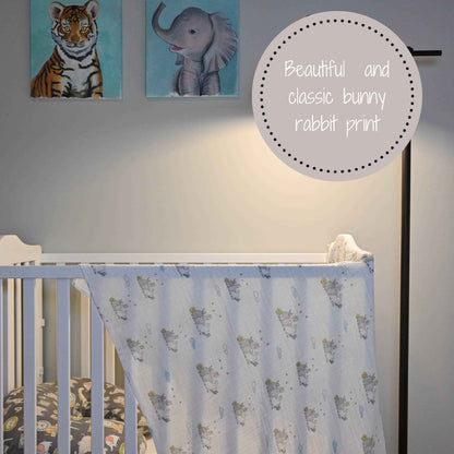 LollyBanks - SomeBunny Loves You Baby Easter Swaddle Blanket