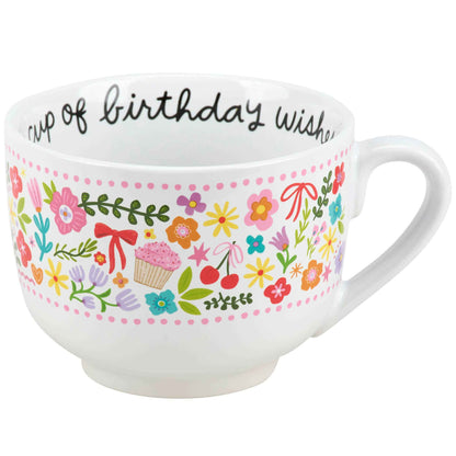A Cup Of Birthday WIshes Mug
