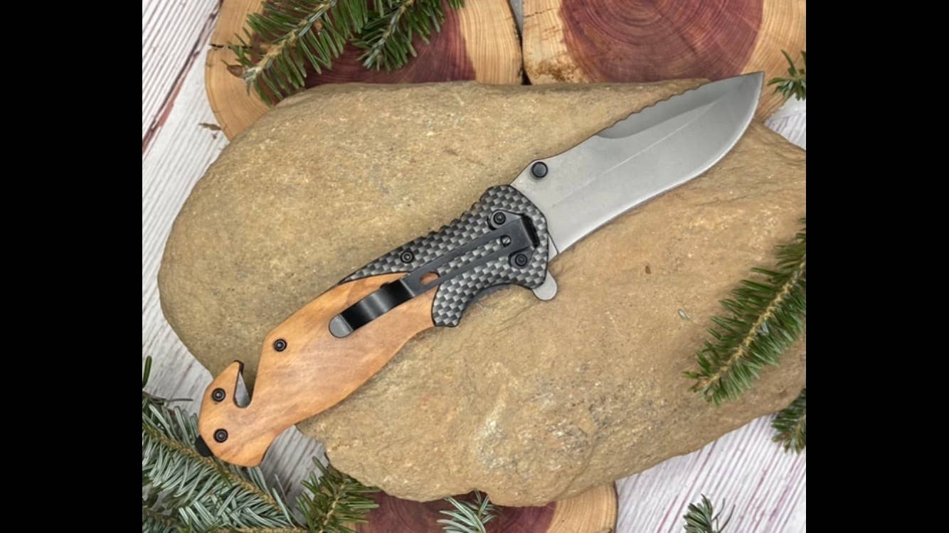 Just Golf Knife - Quail Tail Laser Art