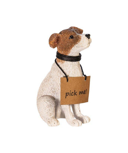 Kurt S. Adler, Inc. - 10.5"ADOPT A PET SANTA+DOG 2PC