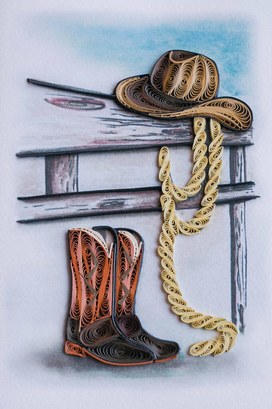 Cowboy Boots & Hat