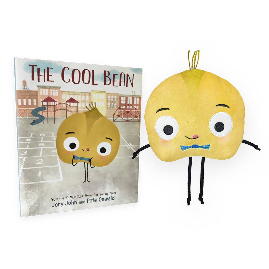 The Cool Bean Flip Plush with hardcover book SOLD SEPARATELY