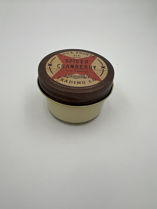 Spiced Cranberry 4oz Soy Candle