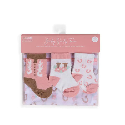 Baby Socks Trio Bloomin Boots