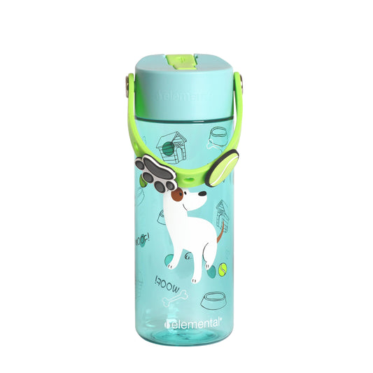 Personalizable Charm Water Bottle 18oz Pup Pal
